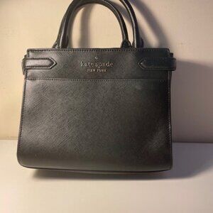 Kate Spade Staci Medium Satchel Bag Black